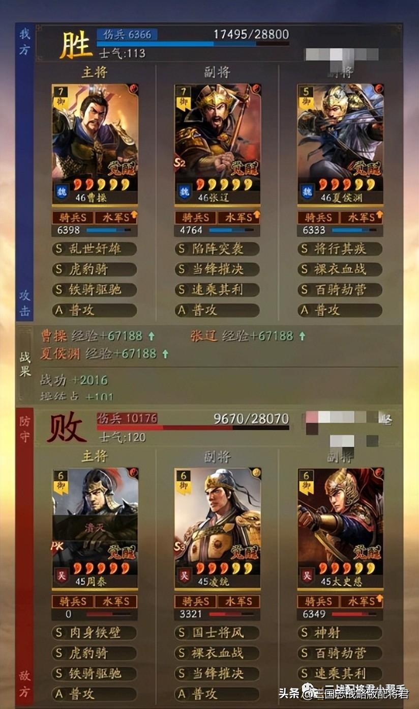 三国志战略版爆头骑阵容（三国志战略版无脑爆头秒满红）